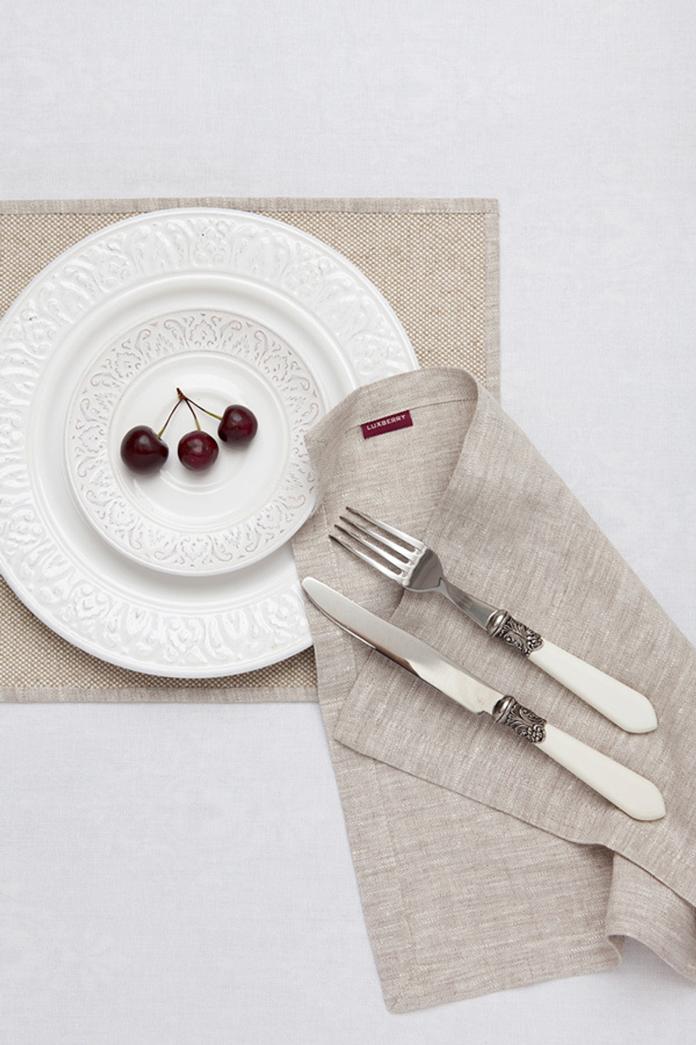 Салфетка 37x37 Luxberry Table Line натуральная