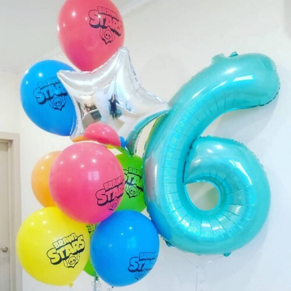 Набор шаров на 6 лет Ребенку