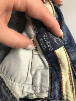 Джинсы Leo's прямые, маркировка 30, визуально на 46 размер