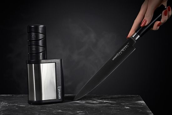 Электрическая точилка для керамических и стальных ножей Samura SEC-2000