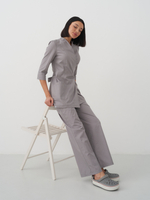 Блуза женская м288 liberty комфорт серый0129