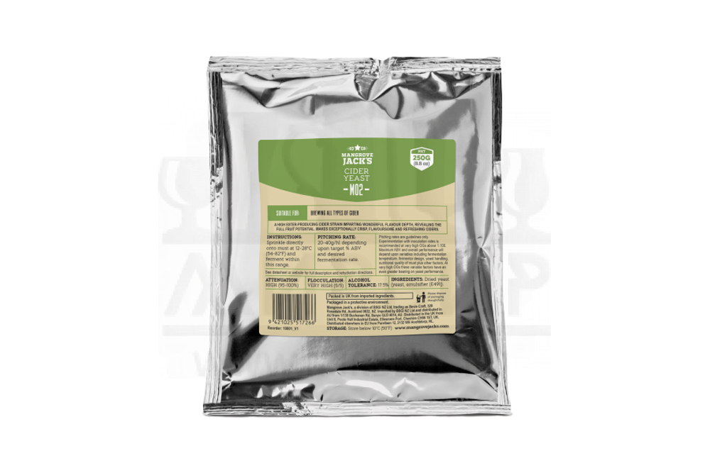 Пивные дрожжи Mangrove Jack's "Cider Yeast M02", 250 г