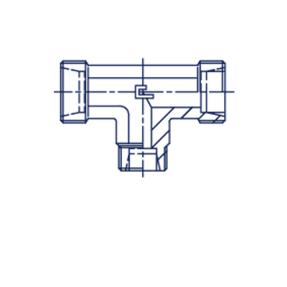 Соединение PRT DS12 10 12 (корпус)