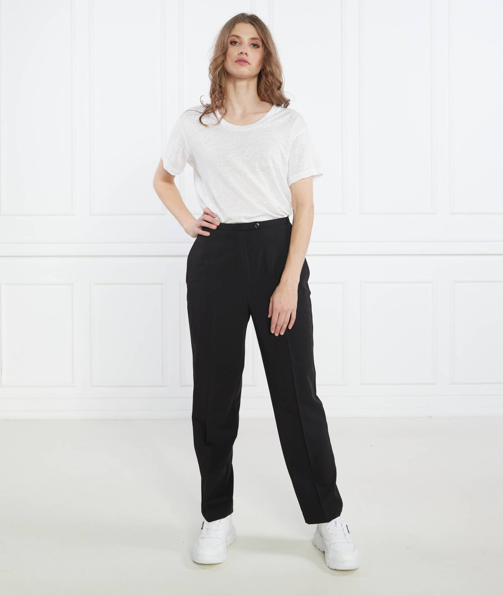 Льняная футболка Sams\u00f8e Sams\u00f8e - белый(F23100115)