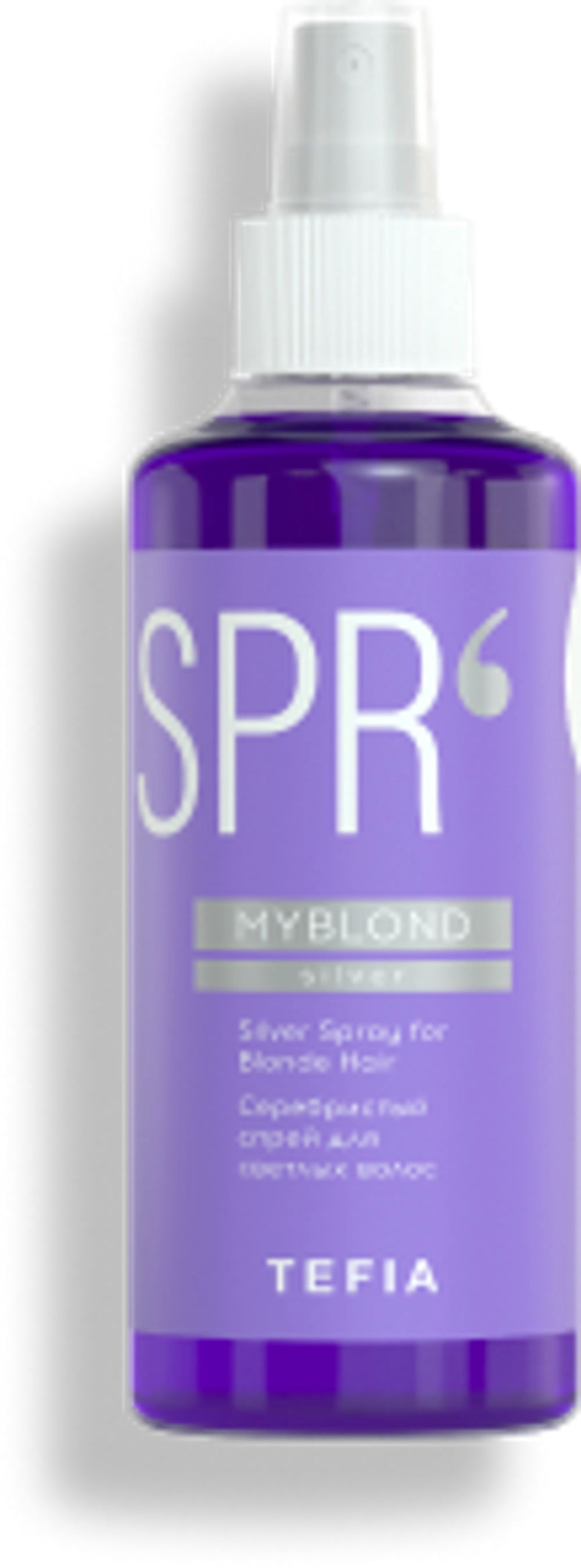 Серебристый спрей для светлых волос Myblond Tefia Silver Spray for Blonde Hair, 250 мл