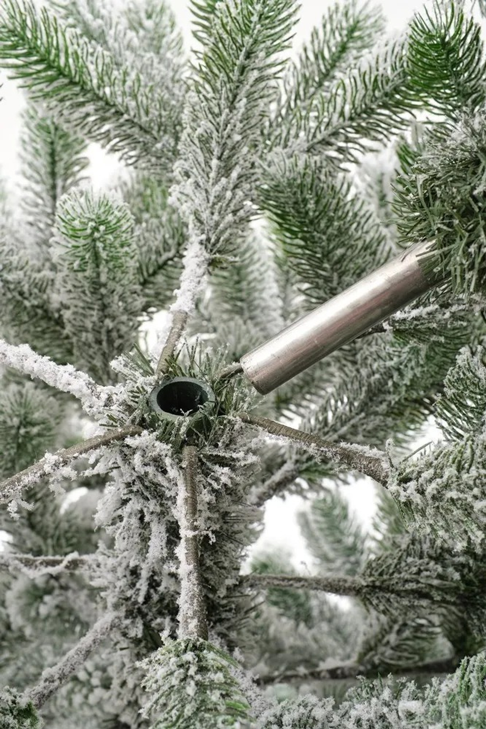 Ель искусственная Царь Елка Алиса заснеженная, АЛС/ЗСН-240