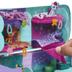 My Little Pony - Мини мир Волшебный автобус пони набор + 5 фигурок F7650 / артикул   F7650  / GTIN 5010994199197