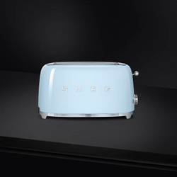 Тостер Smeg Стиль 50-х годов для 4 тостов голубой Италия дизайн