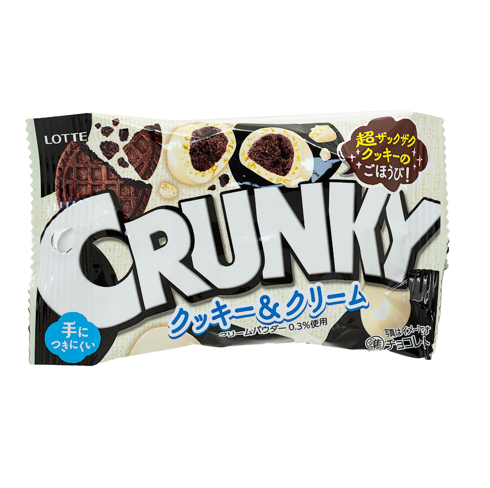 Шоколадное драже Crunky, Lotte, 37г
