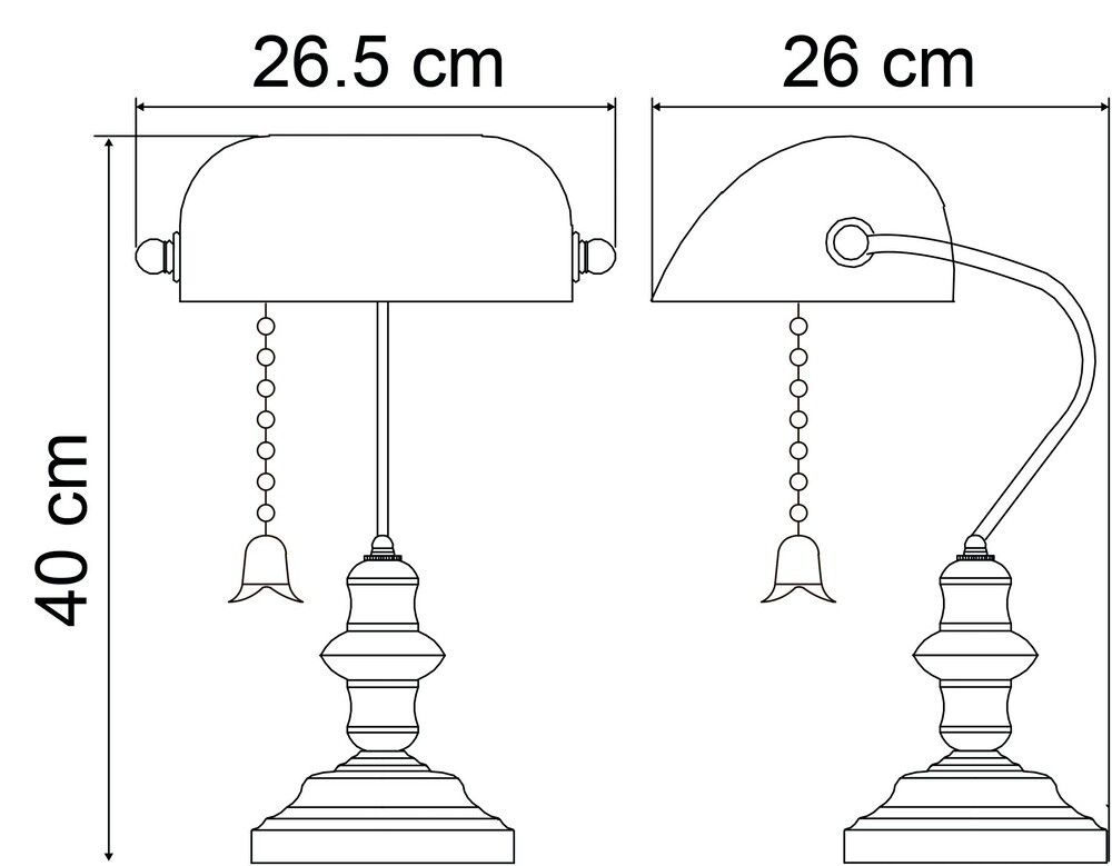 Кабинетная настольная лампа Arte Lamp