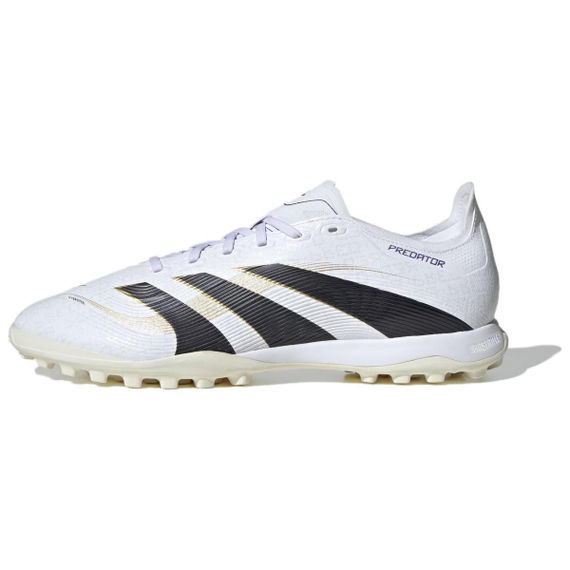 Футбольные бутсы Adidas PREDATOR LEAGUE Низкие Белые Черные кроссовки
