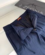 Льняные брюки Zegna