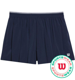 Женские Шорты теннисные Wilson Velocity Pleated - небесный