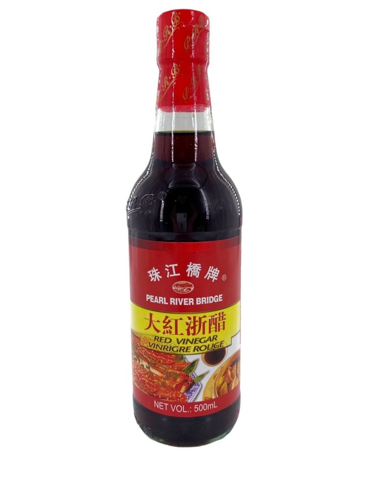 Уксус Pearl River Bridge рисовый красный, 500 мл, 2 шт