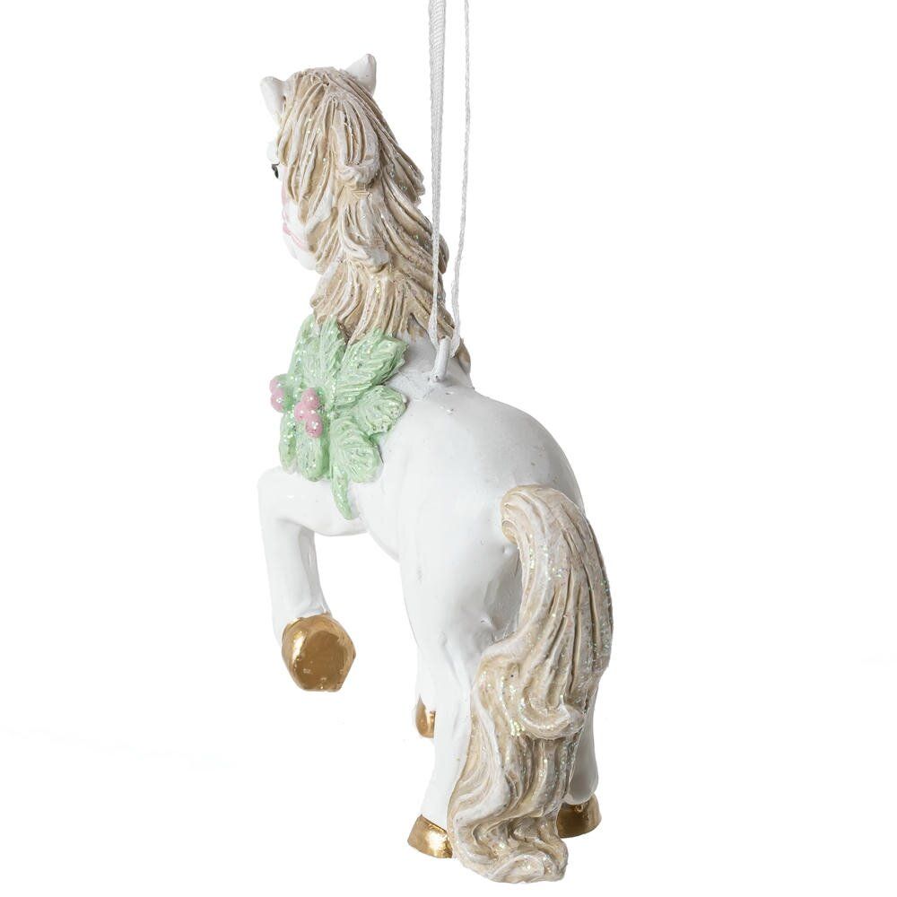 GAEM Фигурка декоративная подвесная "Лошадка", L7 W2 H8 см