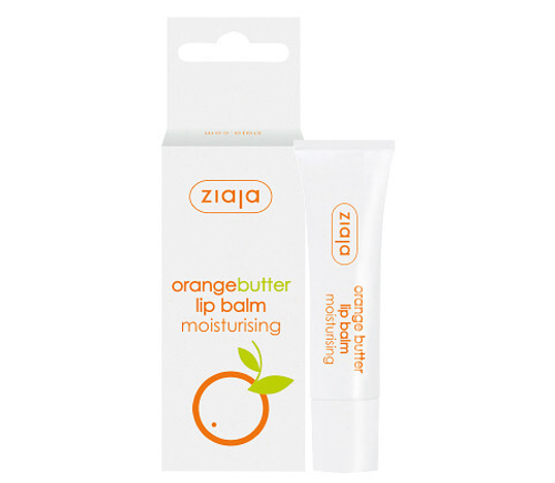 ZIAJA Orange butter  "Апельсиновое масло" Бальзам  для губ , 10мл