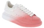 Alexander McQueen Oversized White Pink Velvet Spray Women"s