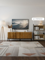 Тумба под телевизор Грувс, 51.2х135х42, с фасадами из массива дуба, Dipriz