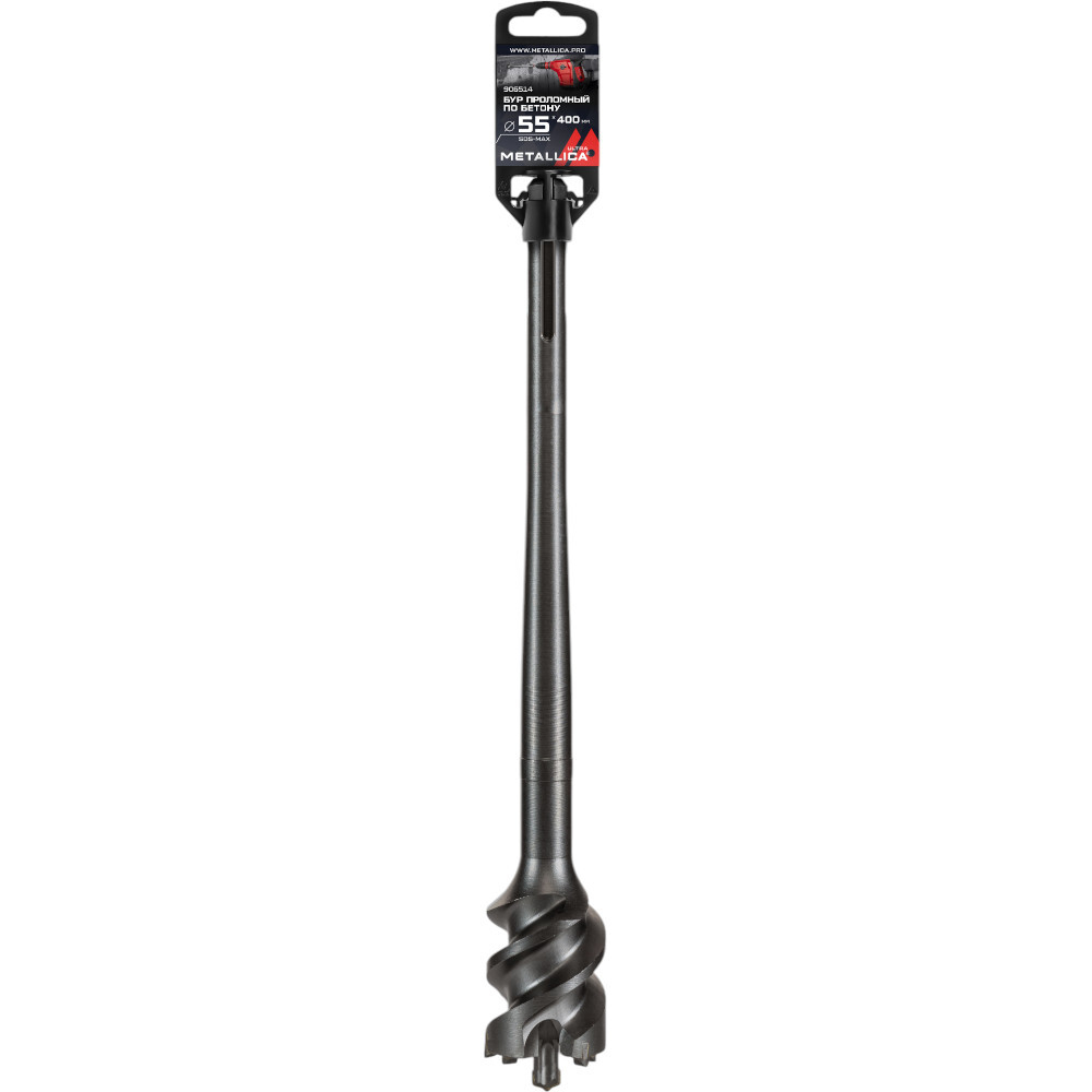 Бур проломный по бетону SDS-max METALLICA Ultra 55 х400/260 мм   906514