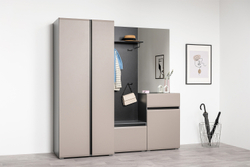 Комод Сидней 16.231.02, Антрацит, Веллюто Капучино