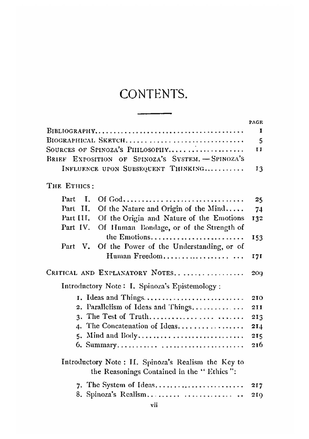 The philosophy of Spinoza | Benedictus de Spinoza; George Stuart Fullerton