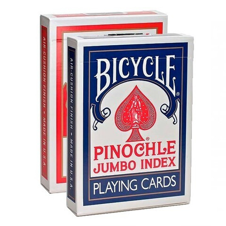 Карты "Bicycle Pinochle Jumbo Index"