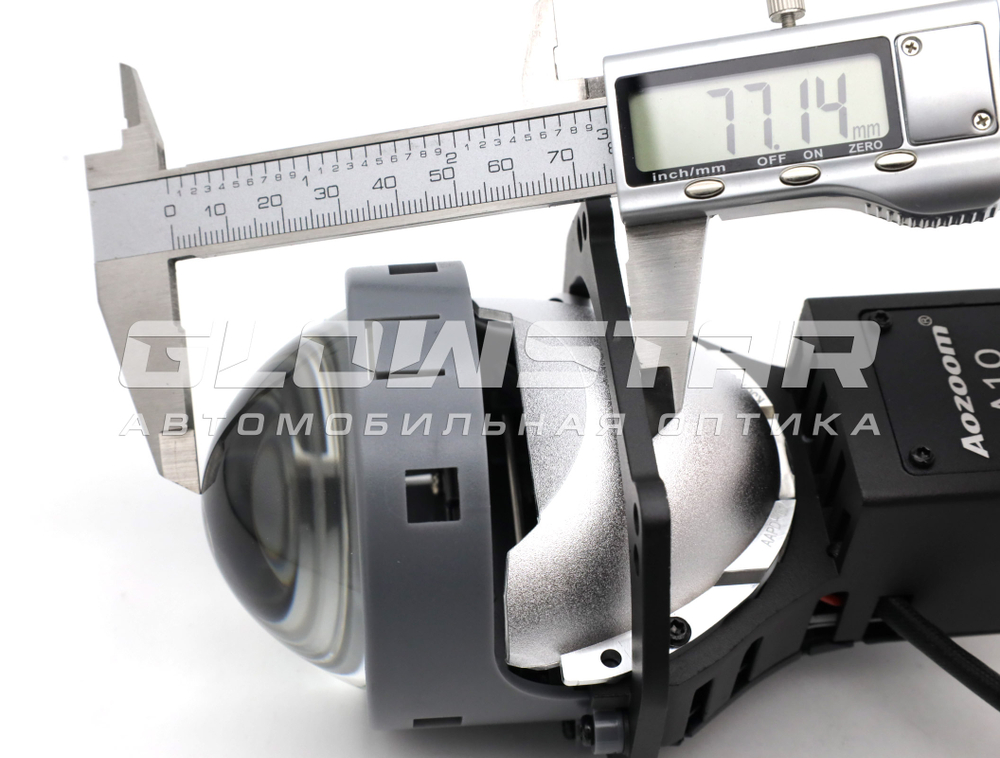 Билед модули Aozoom A10 Unicorn 3.0 дюйма, 2 чипа, 5500К, 12V, 58W/66W, крепление 3R (комплект, 2шт)