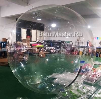 Бизнес-набор: Бассейн 6*6 м (1 шт), Водный шар ТПУ (3 шт), насос (1 шт)