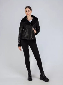 Дубленка авиатор натуральная зимняя