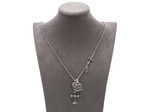 Колье "Chrome Hearts" с подвесками