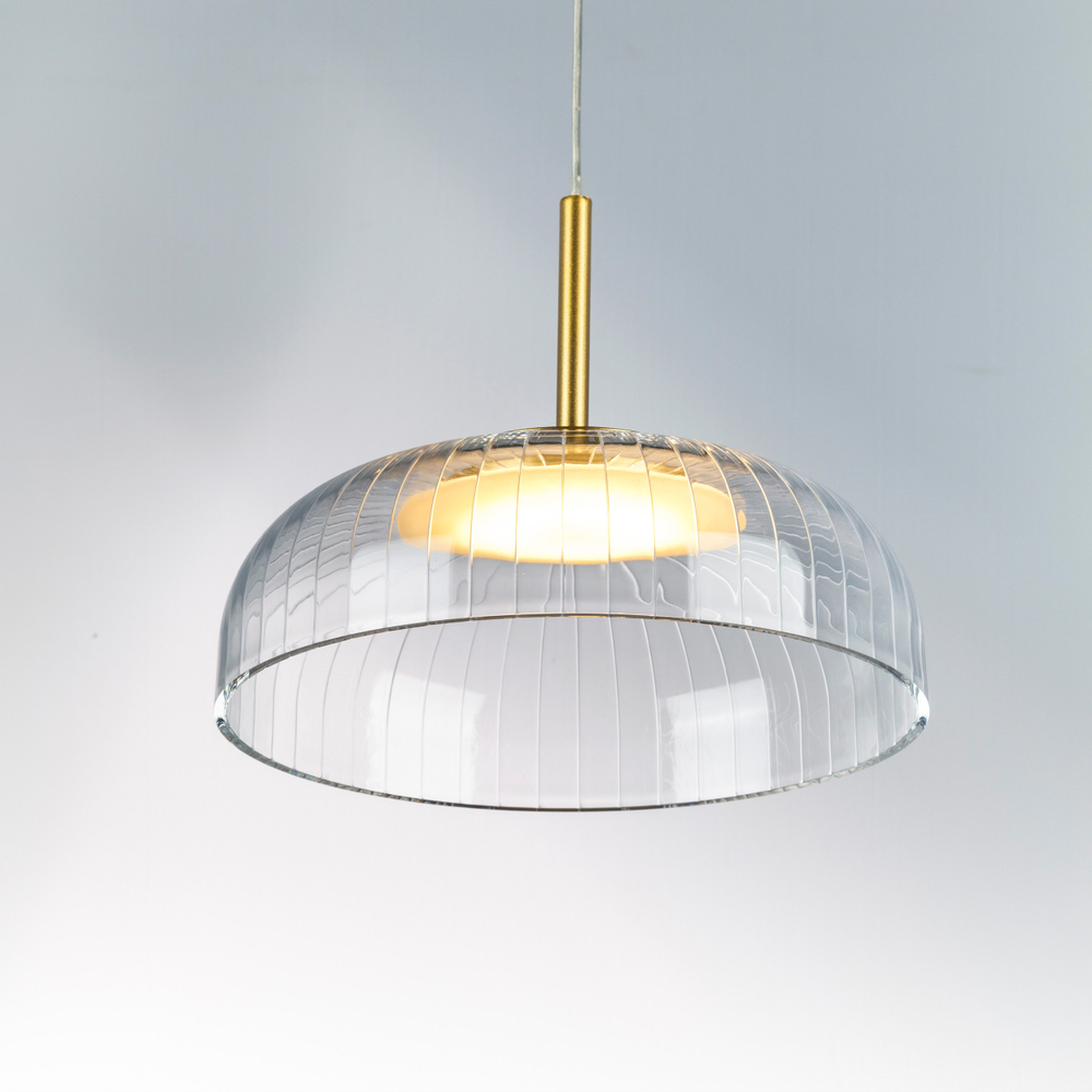 738073 Люстра ACRILE 7W LED 578LM 120G ЗОЛОТО 3000K