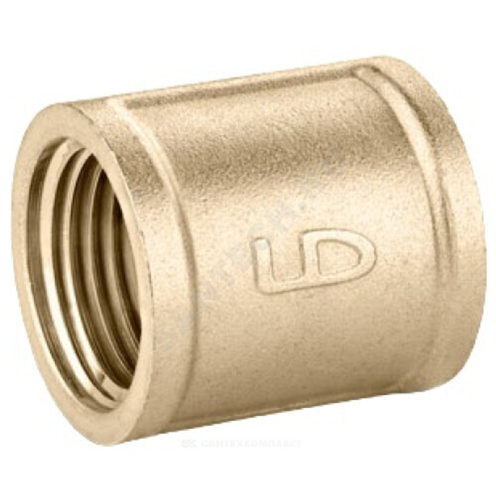 Муфта латунь Ду 25 (1") ВР LD LD.65.502.25