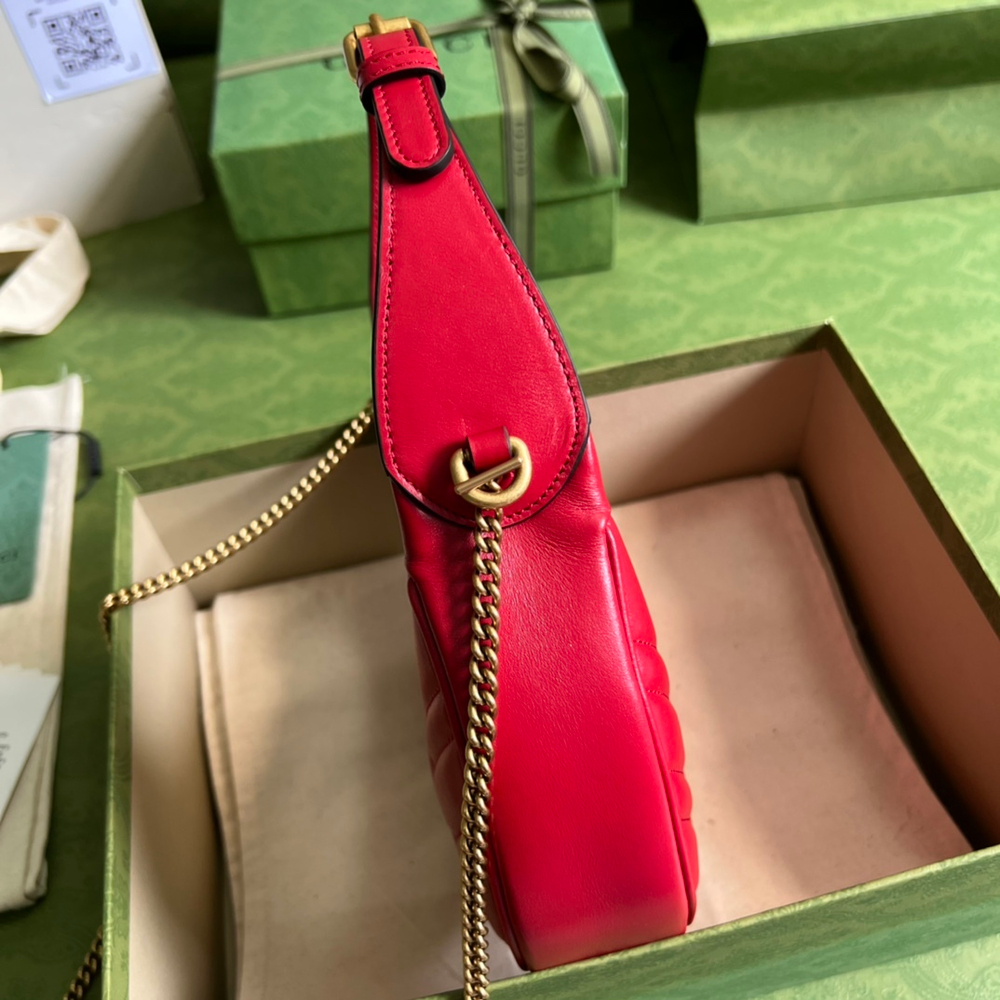 Gucci Marmont Half Moon Shaped Bag