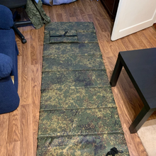 Тактический туристический коврик складной Каремат Пиксель