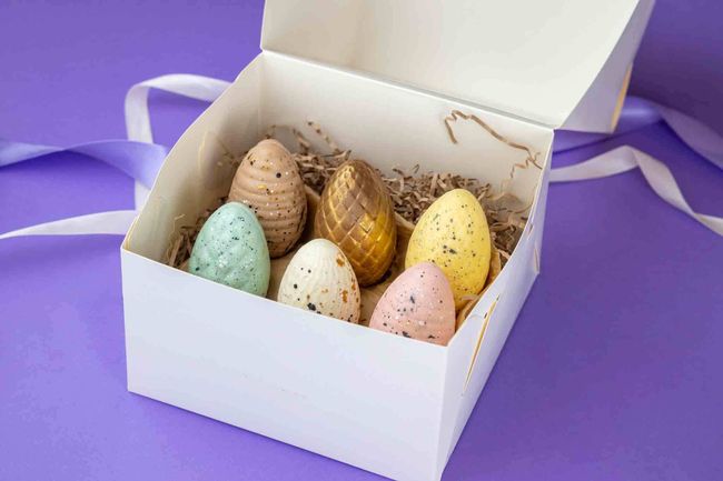 Набор пасхальных шоколадных яиц «Пасхальный сет», 460 г