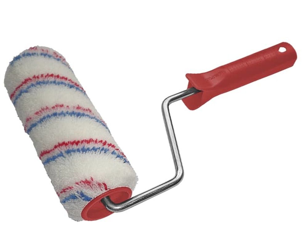 Валик ЗУБР универсал малярный в сборе, полиакрил, бюгель 8мм. 48х180мм.