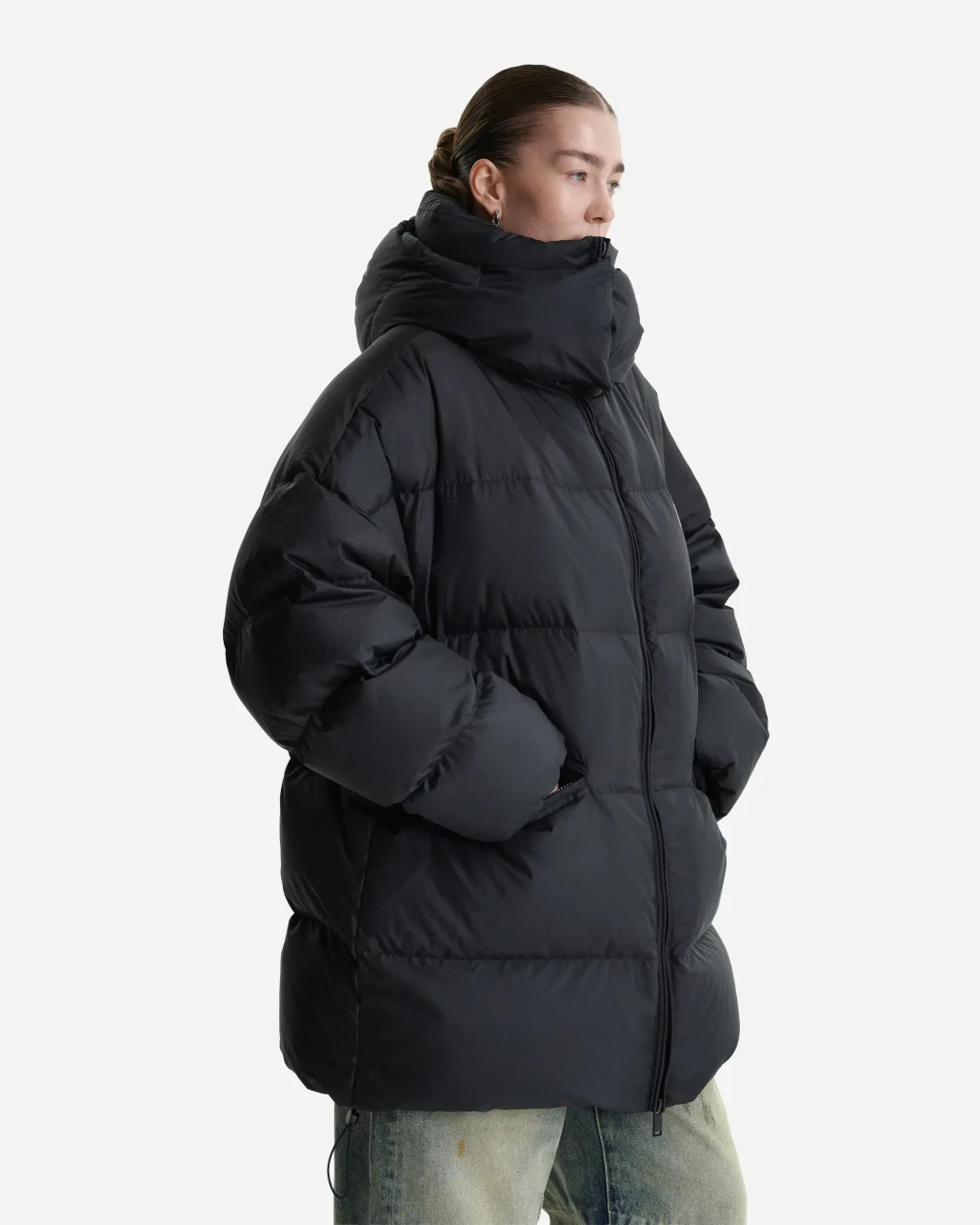 Гиперобъемный пуховик