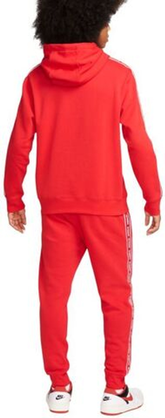Мужской теннисный костюм Nike Club Fleece Casual Hoodie - красный