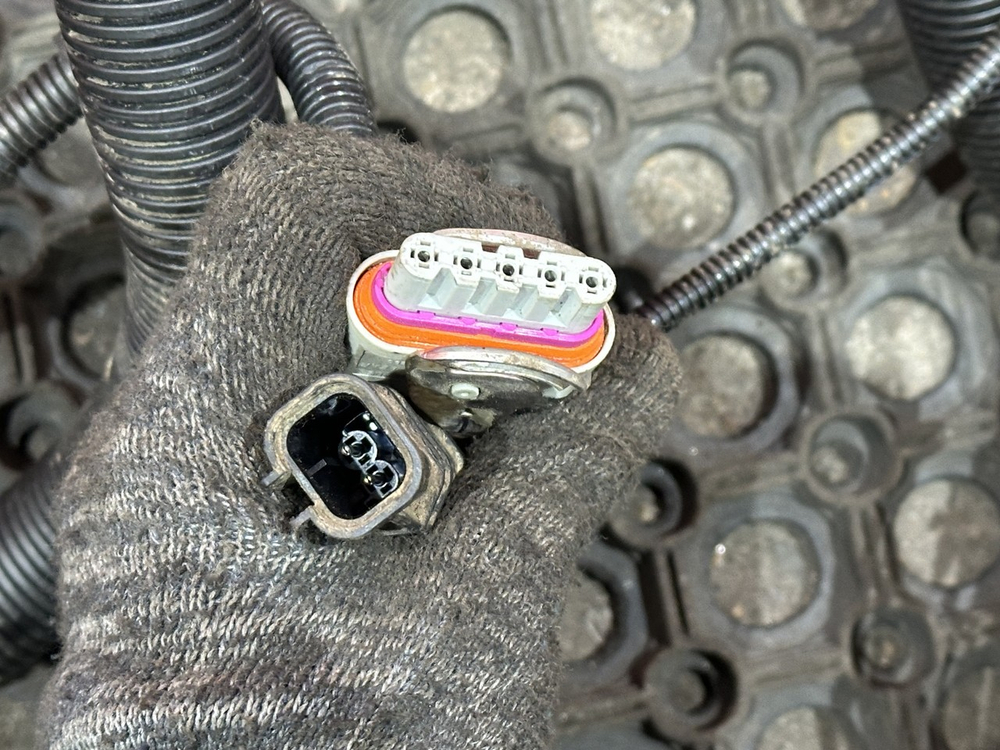 Проводка двигателя 2018 год.