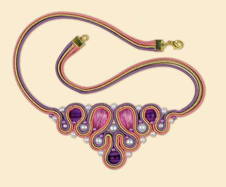 "Колье.Капли"-1345АС набор для рукоделия