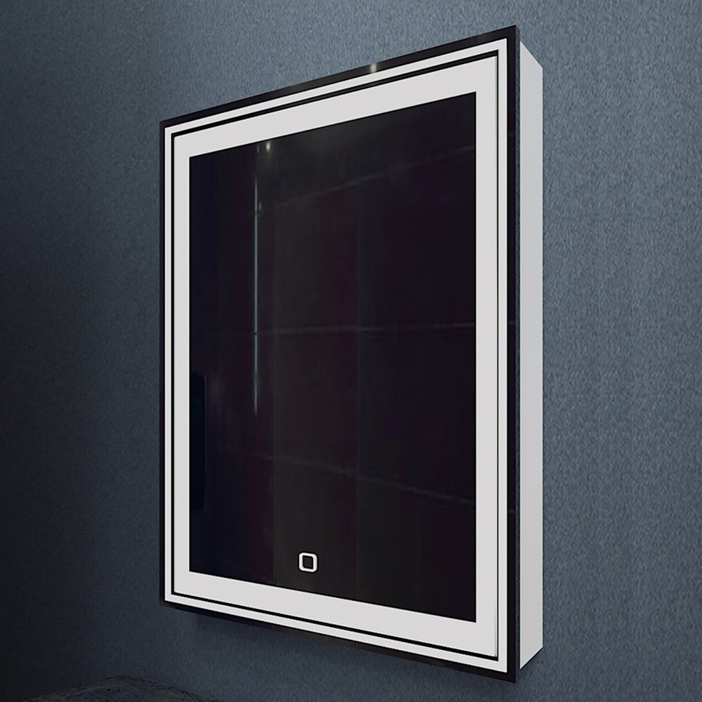 Зеркальный шкаф MIXLINE "Мелис" 600*800 (ШВ) левый,сенсорный выкл, светодиодная подсветка