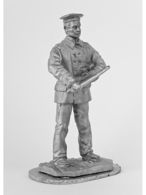 Оловянный солдатик Моряк пушкарь №2 1854-1855 г.г.