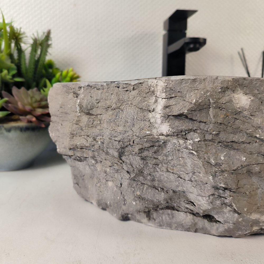 Раковина из мрамора Erozy Grey EM-65320 45*36*15 0890