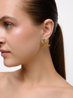 Серьги "Starfish point" Gold