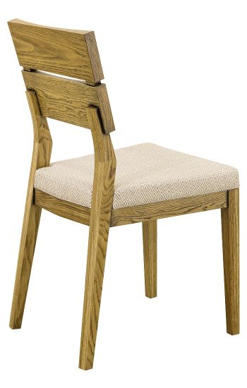 Стул Кёльн (дуб/тон Светлый дуб с черной патиной 004/ткань 2-075)