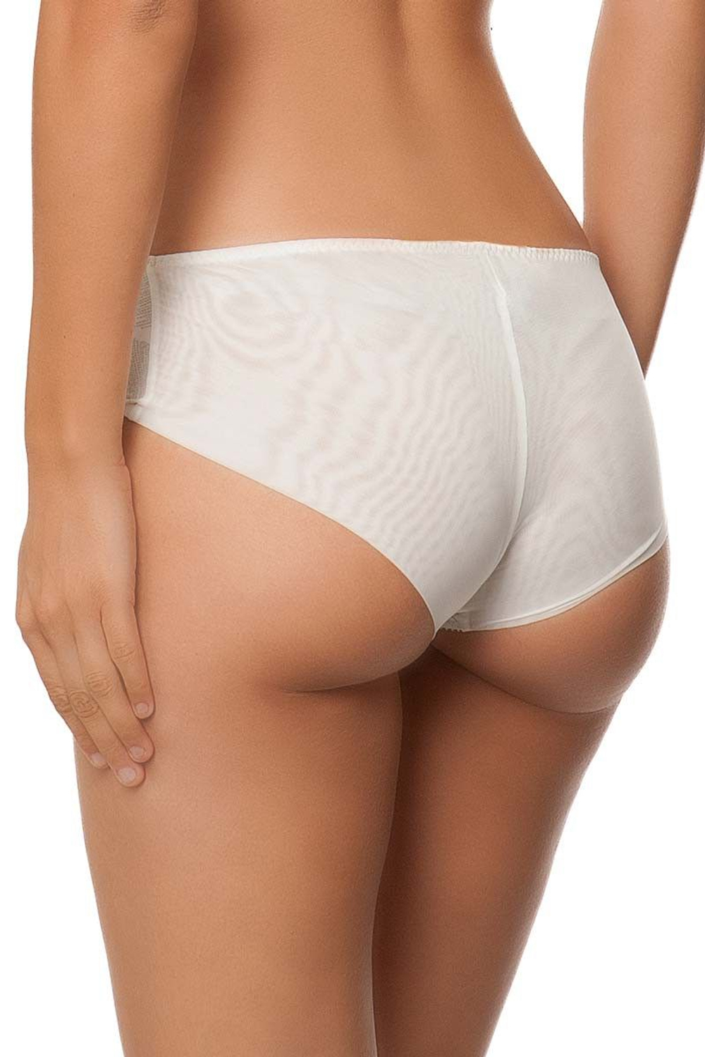 Изящные трусы-шорты Blanca с нежным принтом (Размер: 46) (Цвет: черный)