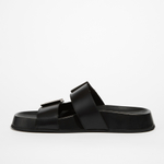 Кожаные шлепанцы Vittorio Virgili 6075 черный