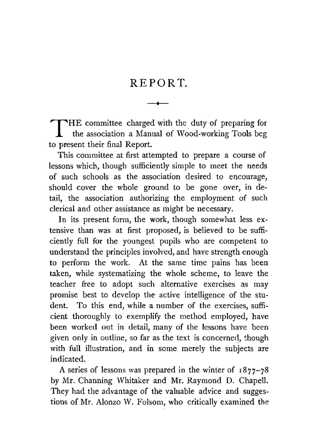 Wood Working Tools | Industrial School Association, Boston.