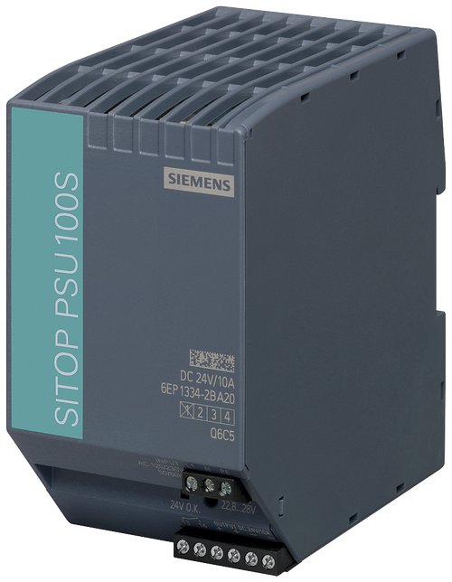 SITOP PSU100s 24 v/10 a, стабилизированный блок питания, SIEMENS 6EP1334-2BA20
