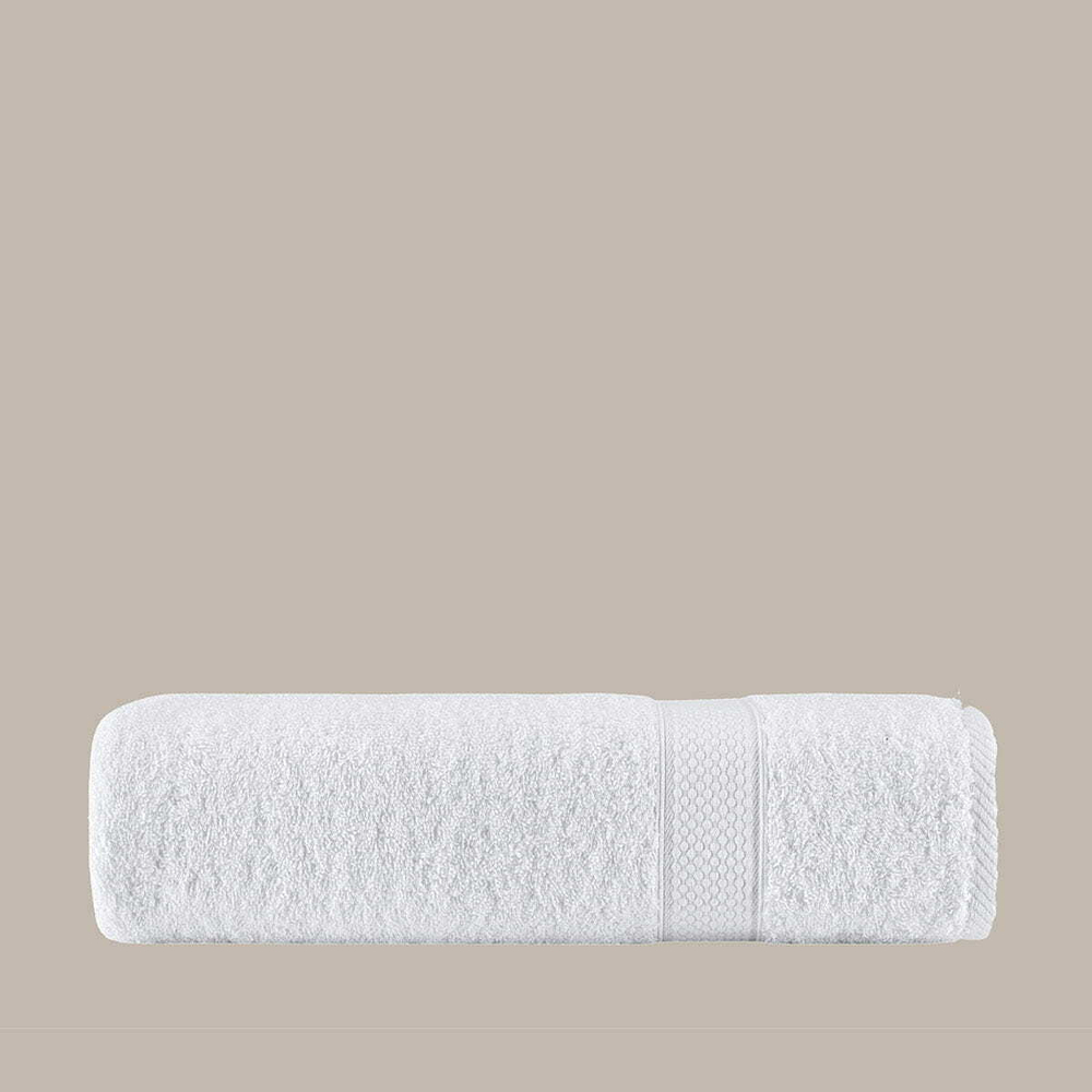 Полотенце 70х140 Arya home Miranda Soft белое